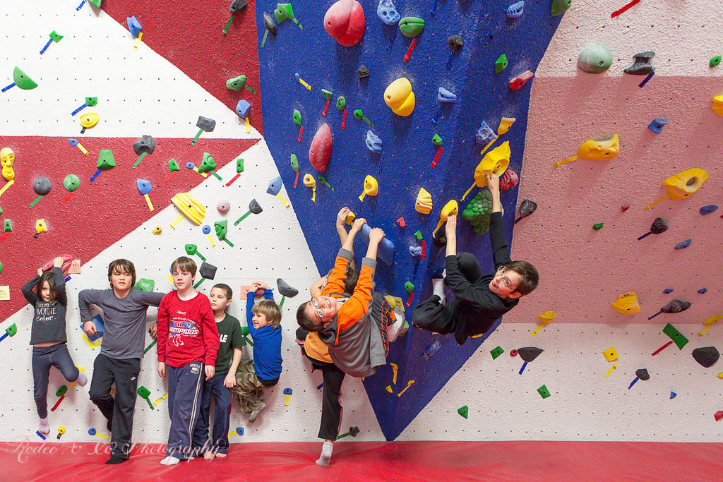 Rising or falling at a - North Country Climbing Center