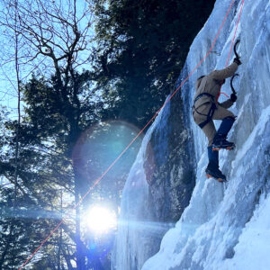 Outdoor ice climbing in Northern New Hampshire, about north country climbing, outdoor climbing, ice crag day